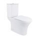 Унитаз-компакт Qtap Presto безободковый с сиденьем Soft-close QT24221217AW