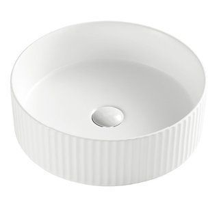 Умивальник накладний керамічний Mixxus Premium Wave-0101 400x400x125mm (MP6491)