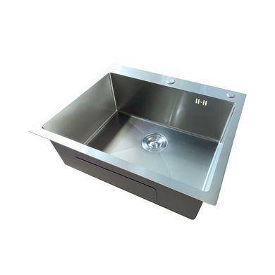 Мийка Mixxus MH6050 Micro Decor SS Color (3.0/0.8) з нерж. сталі (колір нержавійка) (MI8220)