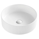 Умивальник накладний керамічний Mixxus Premium Wave-0101 400x400x125mm (MP6491)