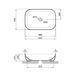 Раковина-чаша Qtap Robin 600x390x150 White QT13112143PW
