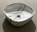 Раковина накладна Mixxus Premium DIVERSE-0104 MARBLE 370х370х135mm (MP6537)