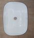 Раковина накладна Mixxus Premium DIVERSE-0112 WHITE-BLACK 455х325х135mm (MP6542)